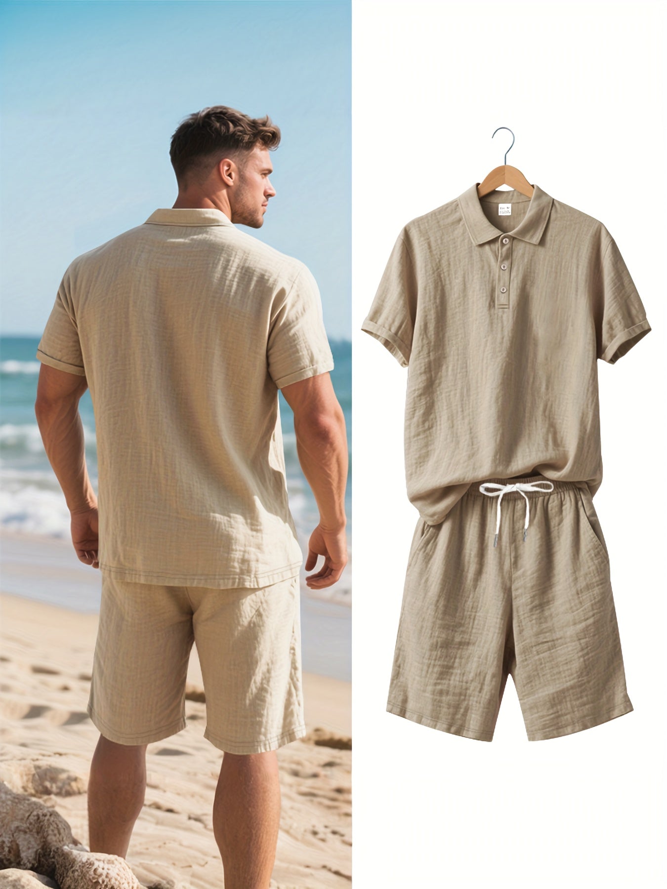 Conjunto de lino para hombre
