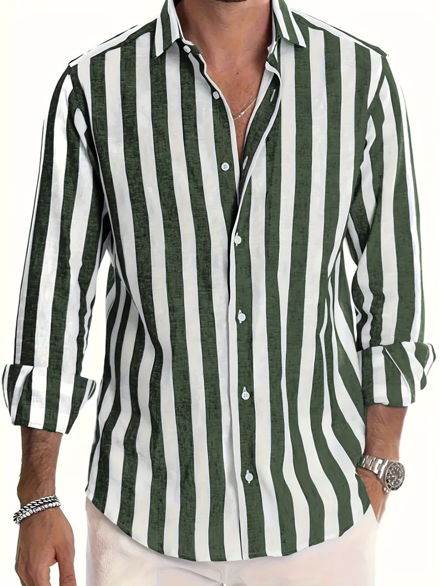 Camisa de rayas de verano