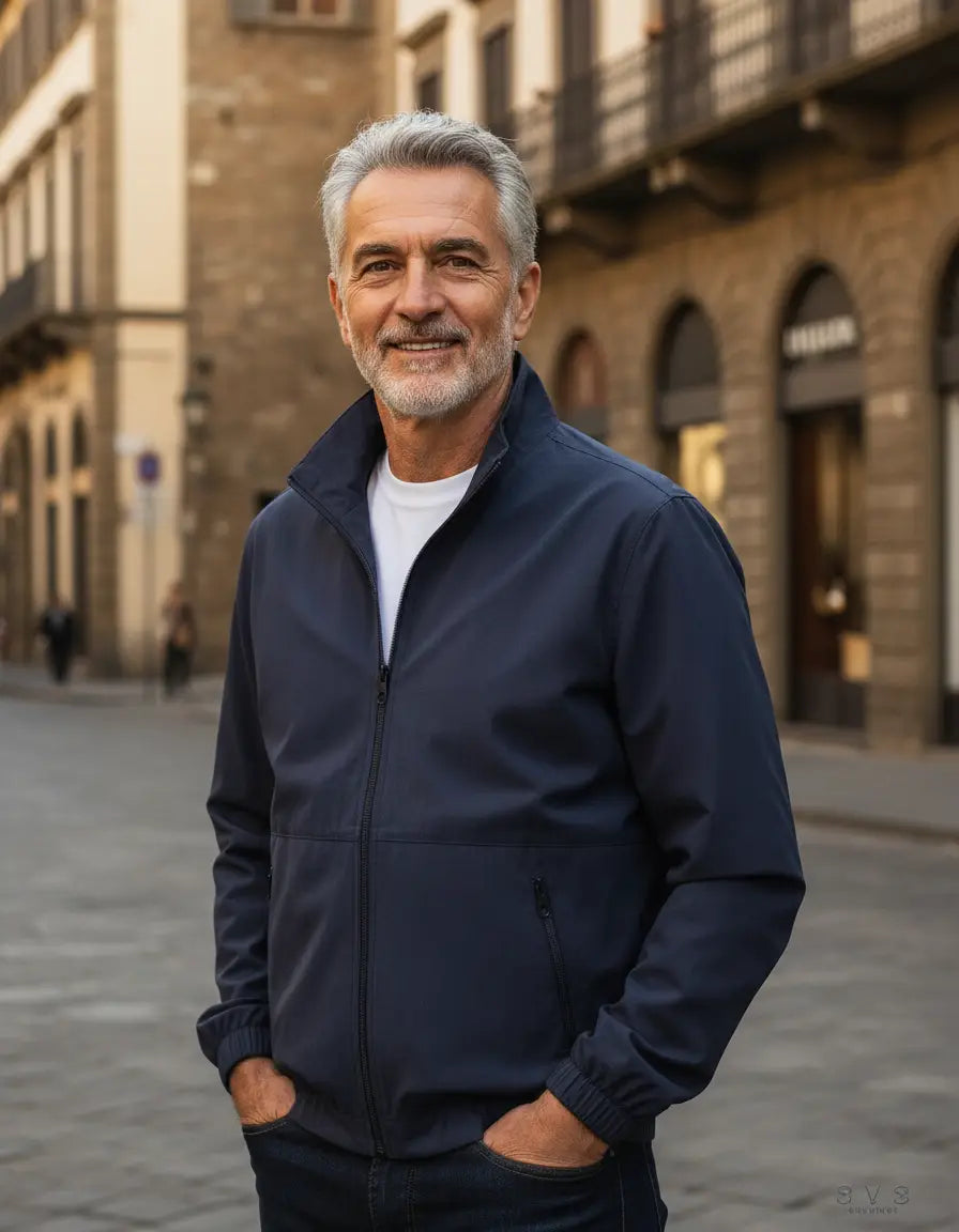 Elegante chaqueta ligera