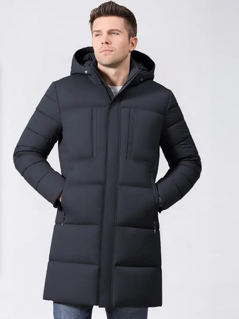 Chaqueta larga de invierno
