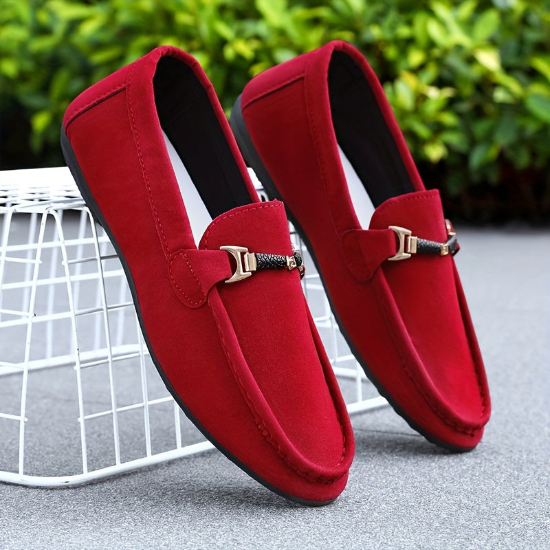 Mocasines de negocio de ante