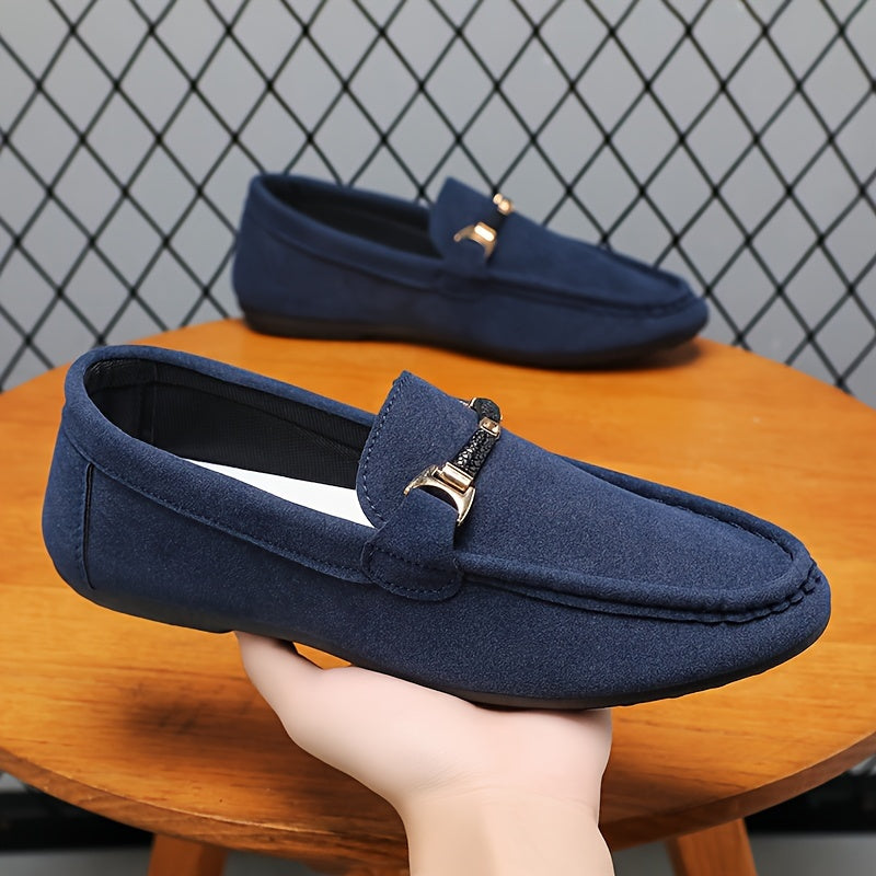 Mocasines de negocio de ante