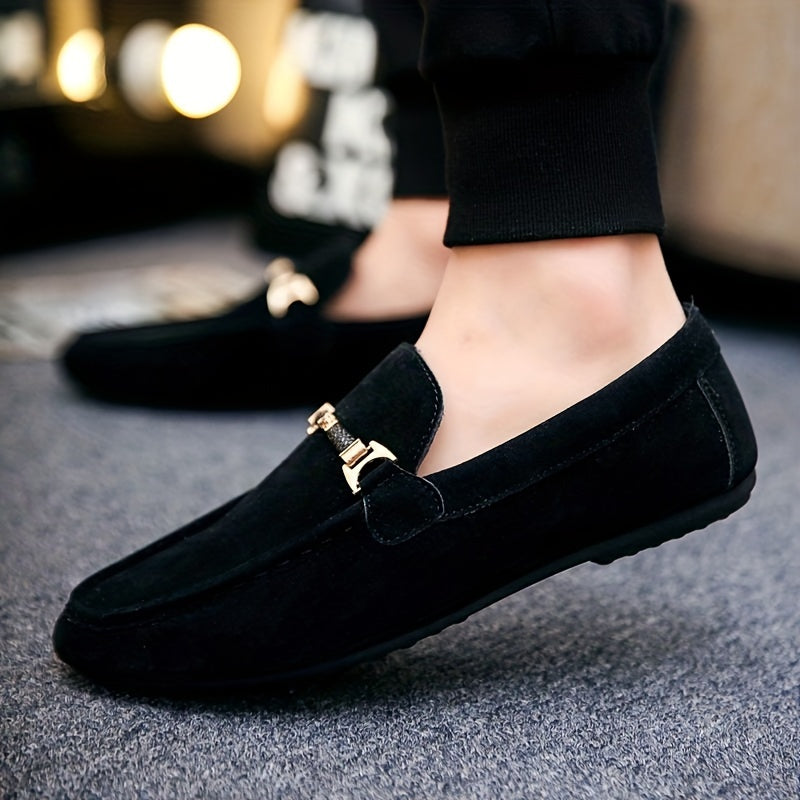 Mocasines de negocio de ante