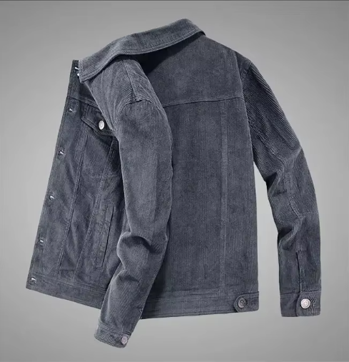 Chaqueta vintage de algodón para hombre
