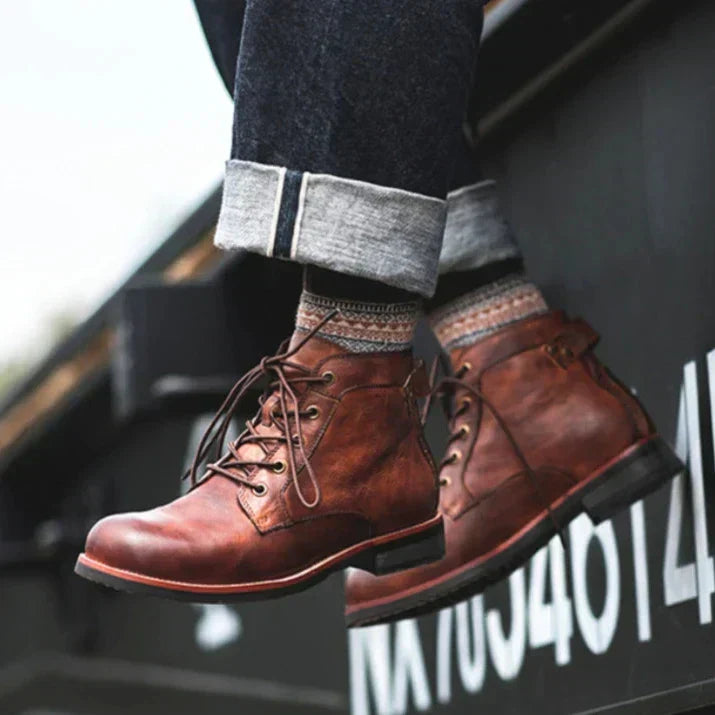 Botas de piel Florian