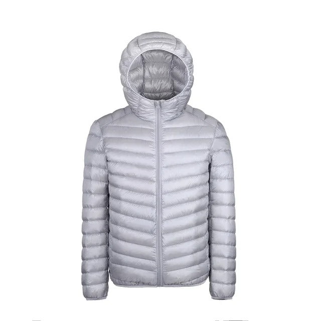 Chaqueta ligera de plumón de pato