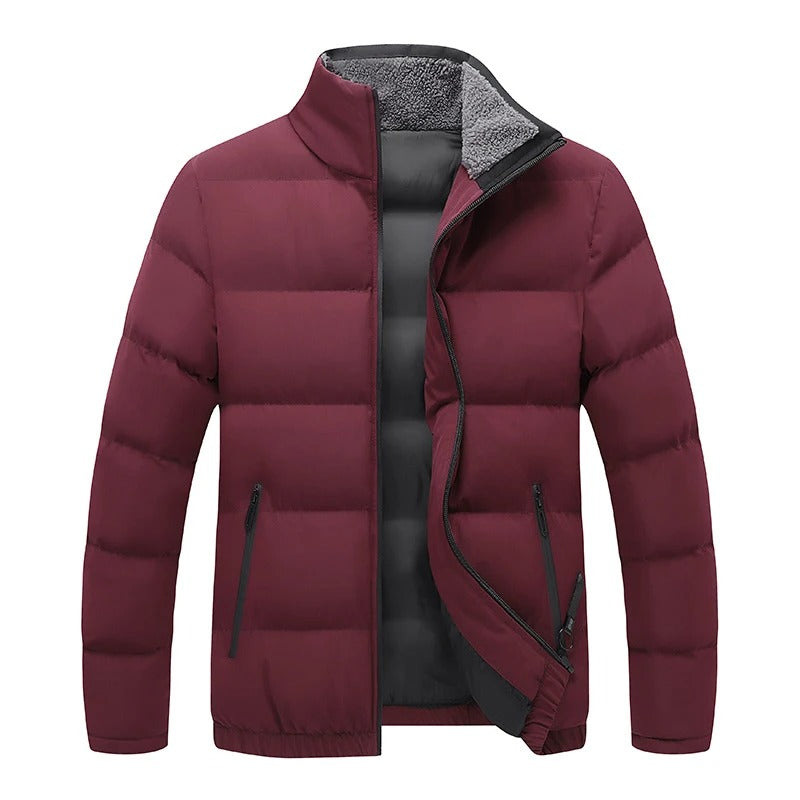 Chaqueta de invierno con cuello alto