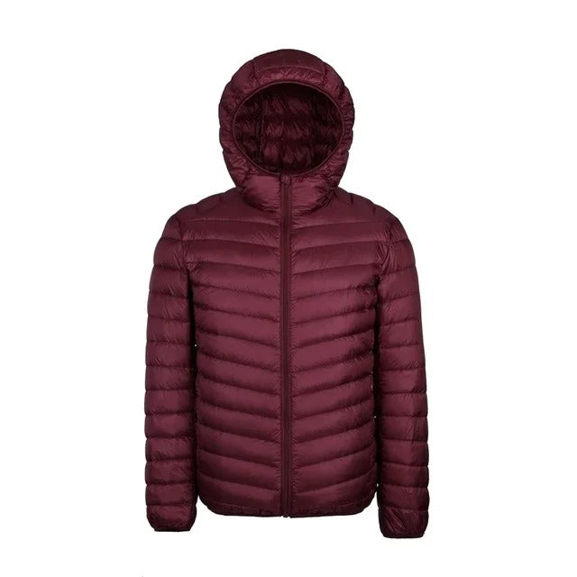 Chaqueta ligera de plumón de pato
