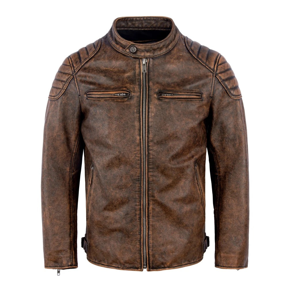 Chaqueta de cuero vintage