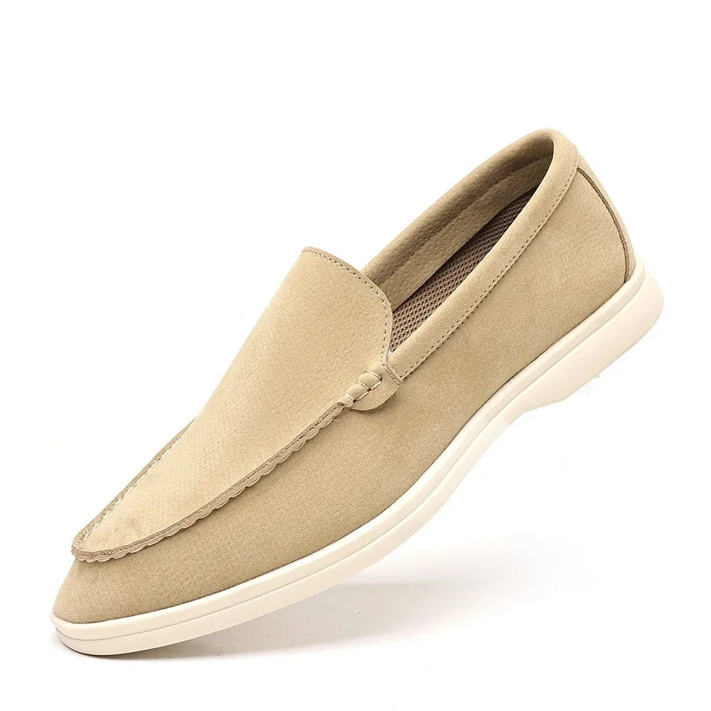 Mocasines clásicos de ante