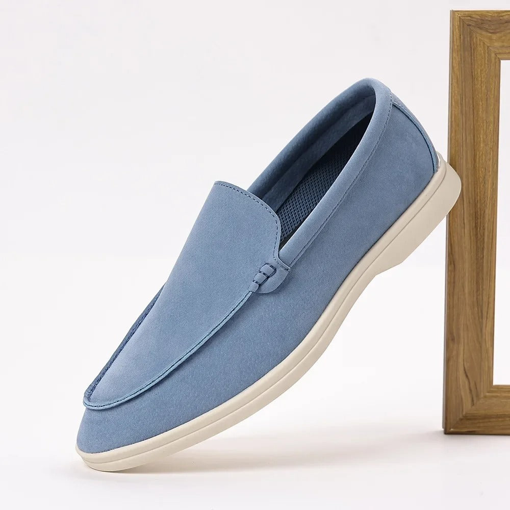 Mocasines clásicos de ante