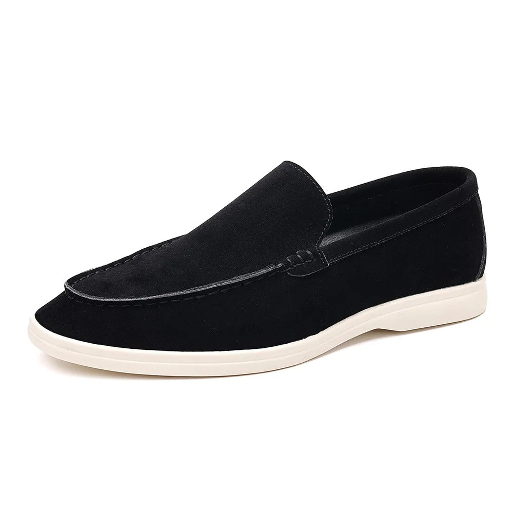 Mocasines clásicos de ante