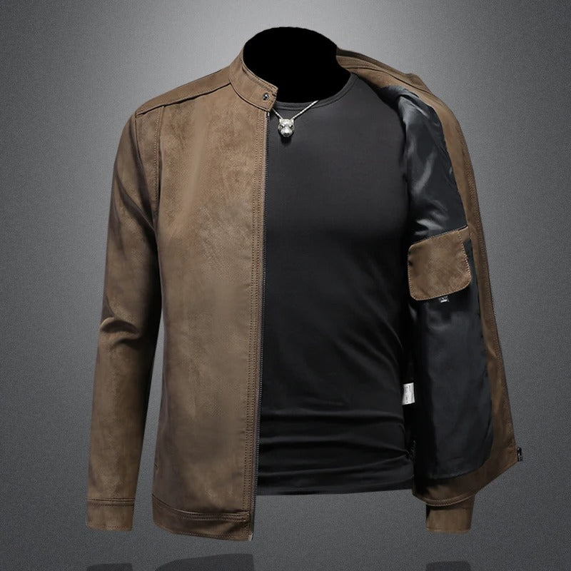 Chaqueta de cuero de alta calidad