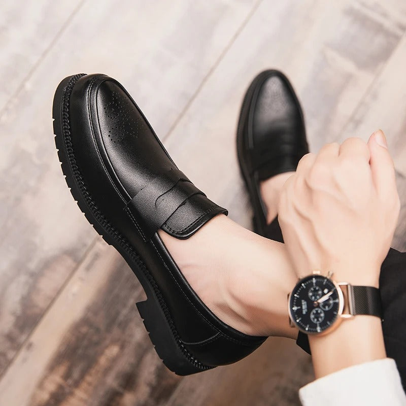 Elegantes mocasines británicos