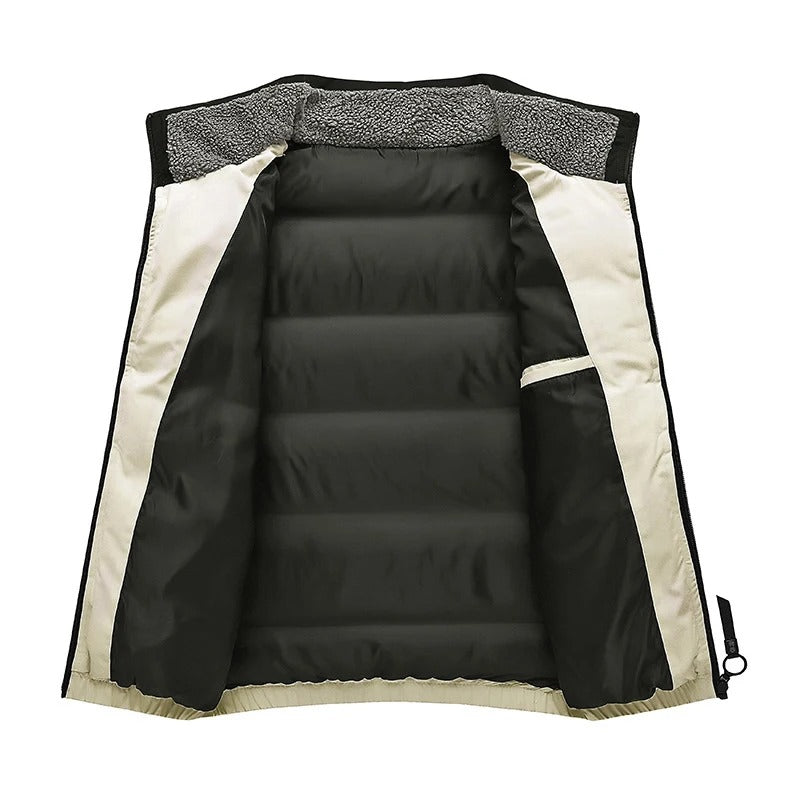 Chaqueta de invierno con cuello alto