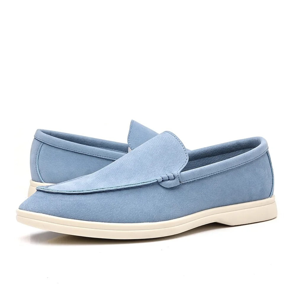 Mocasines clásicos de ante