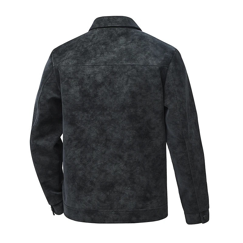 Chaqueta de ante premium