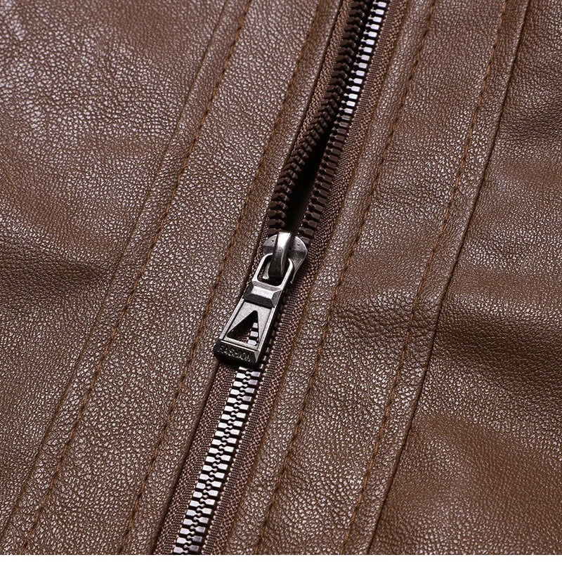 Chaqueta motera de cuero vintage