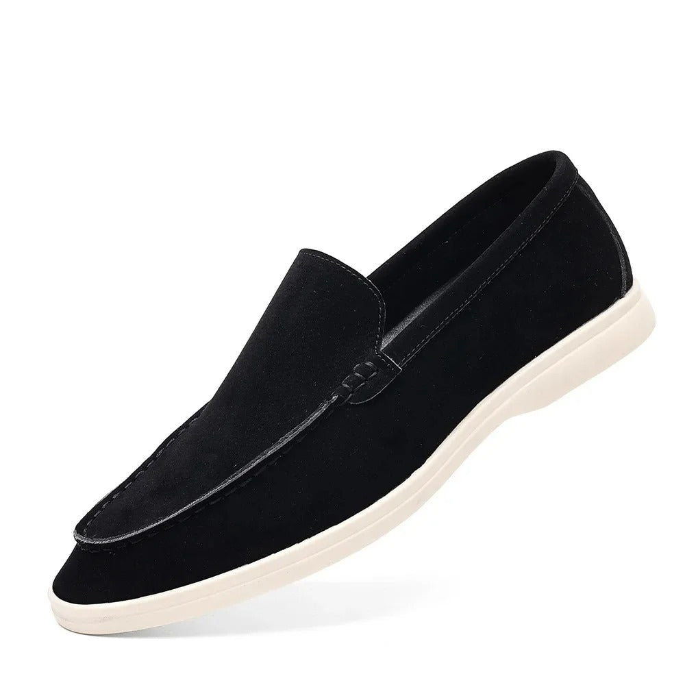 Mocasines clásicos de ante