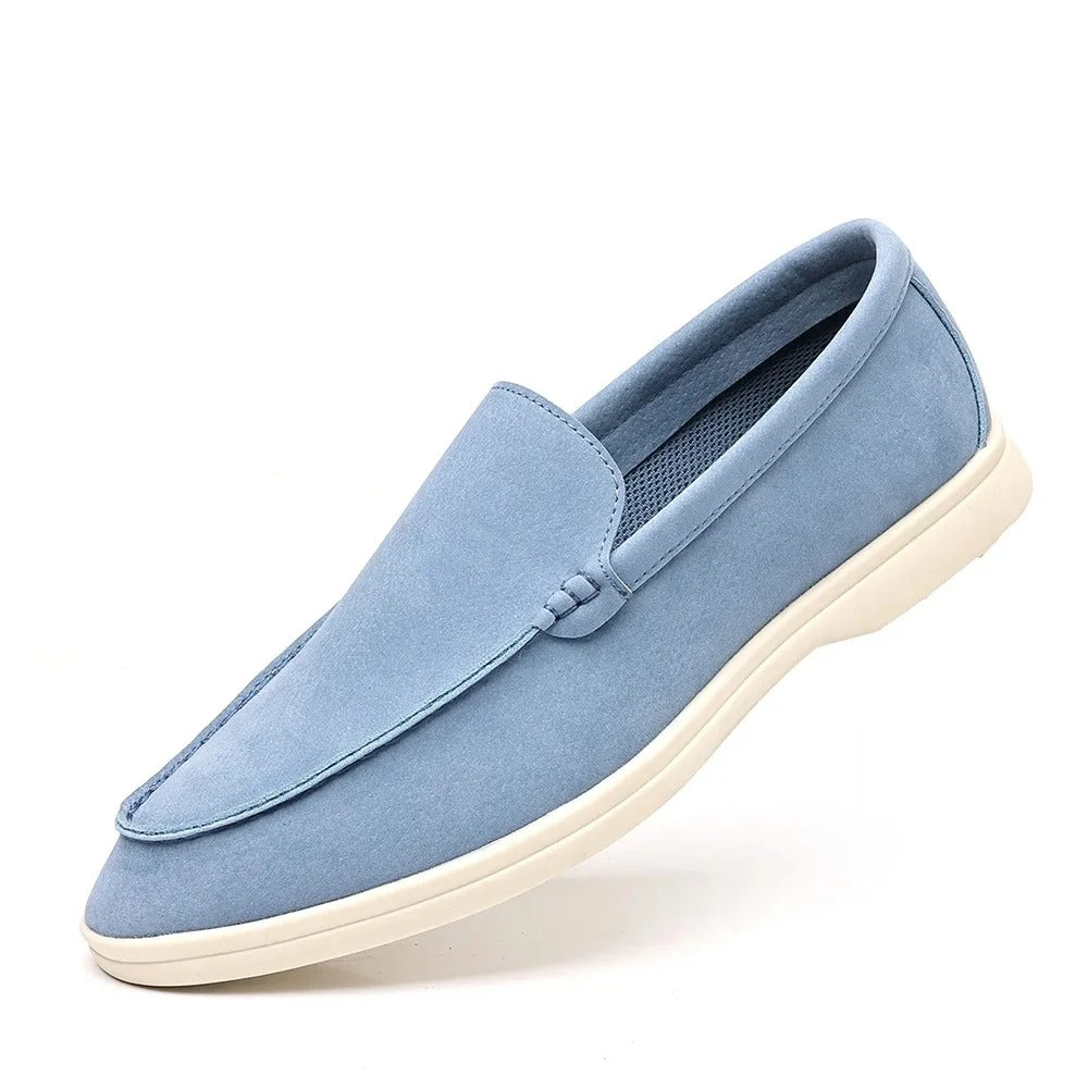 Mocasines clásicos de ante