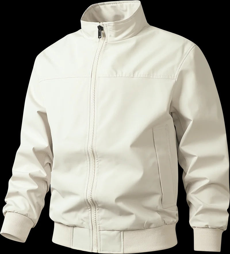 Elegante cazadora cortavientos