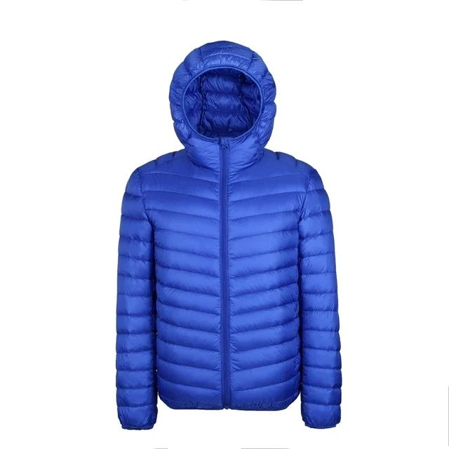 Chaqueta ligera de plumón de pato