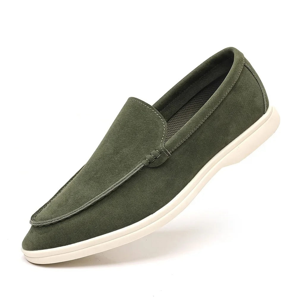 Mocasines clásicos de ante
