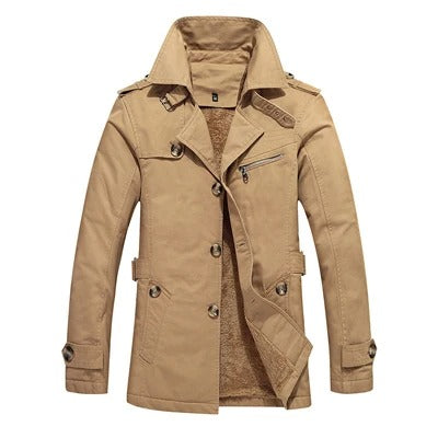 Elegante chaqueta cortavientos