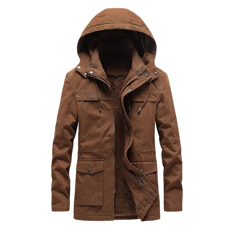 Chaqueta de invierno casual de algodón