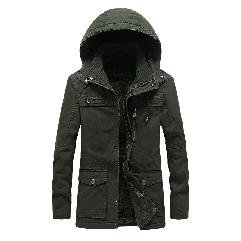 Chaqueta de invierno casual de algodón
