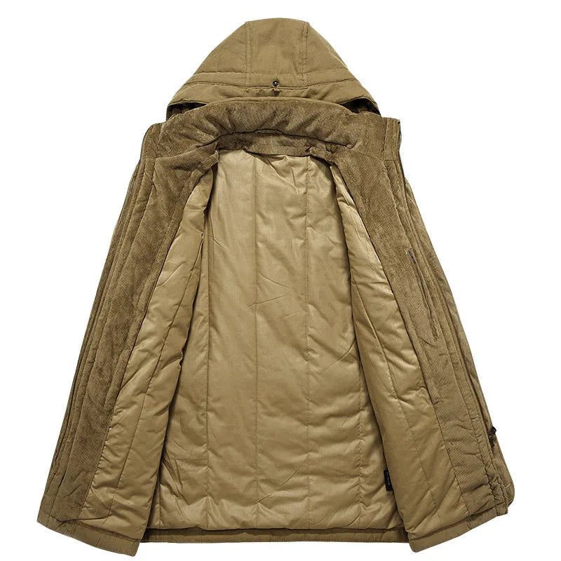 Elegante chaqueta de invierno