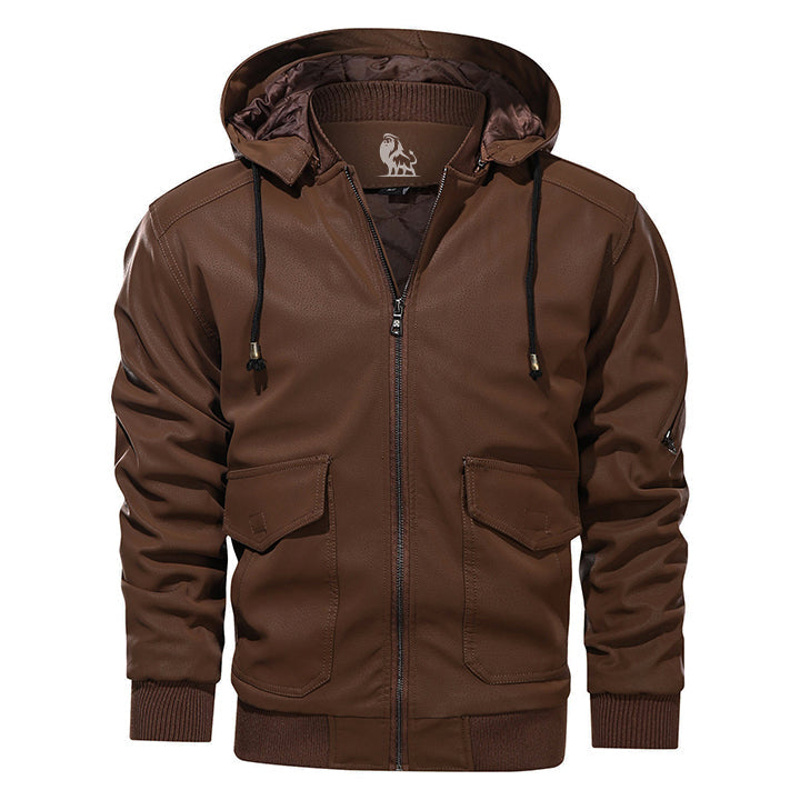 Chaqueta de cuero Premium