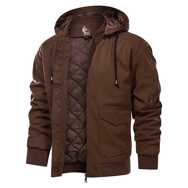 Chaqueta de cuero Premium