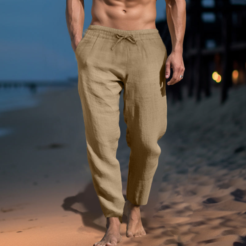 Pantalones de lino Corfu