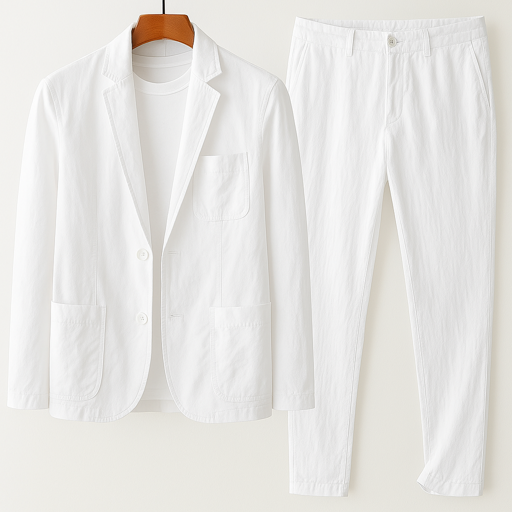Conjunto de lino informal