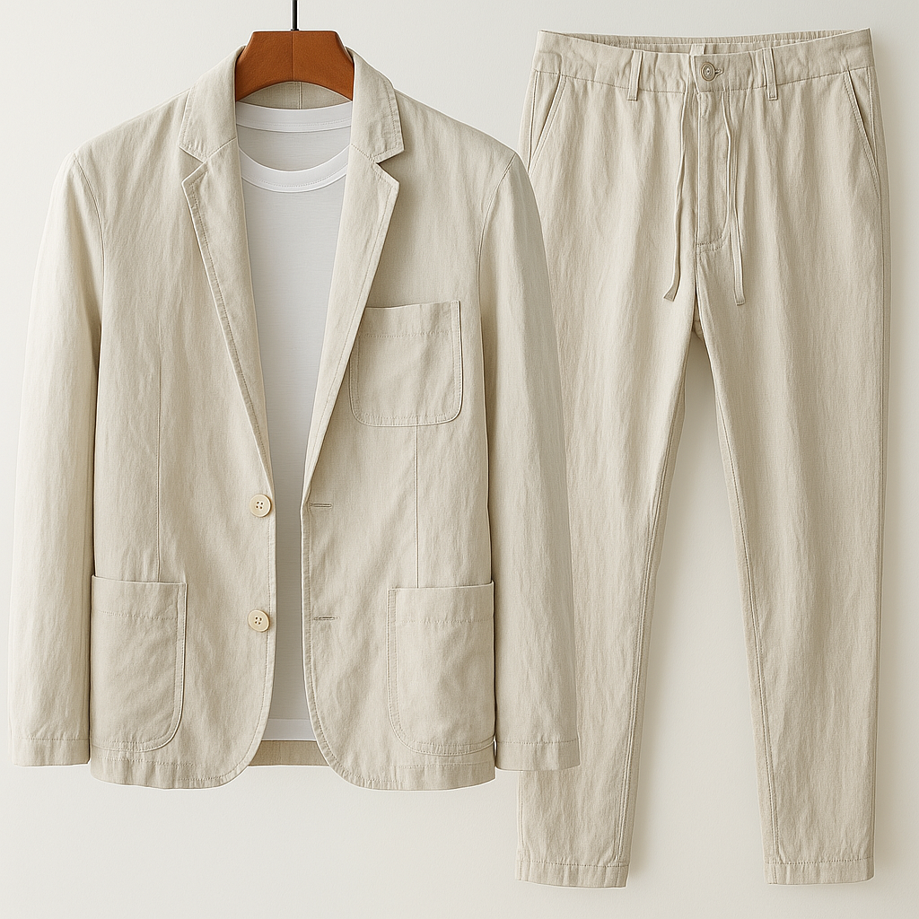 Conjunto de lino informal