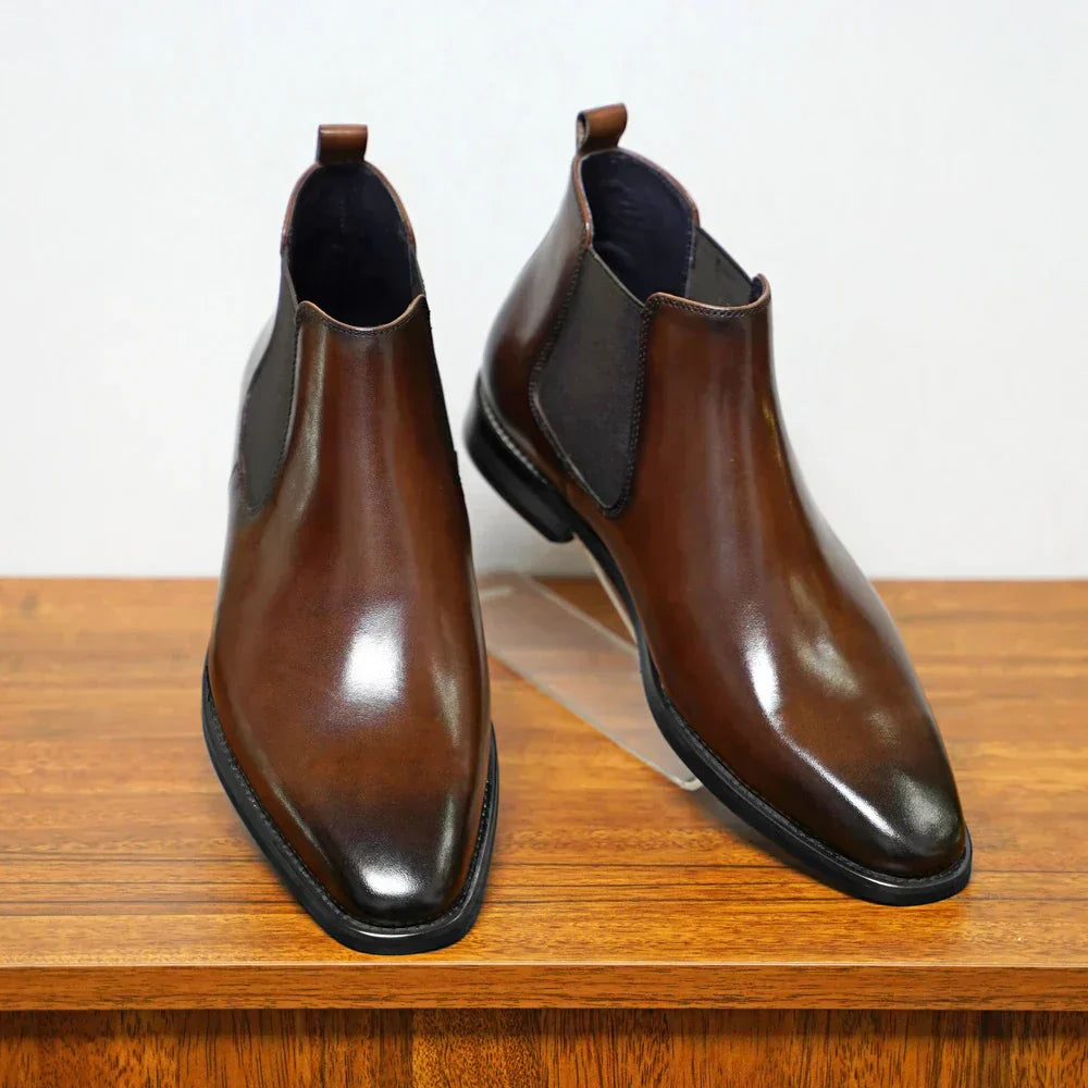Botas Chelsea de piel Percival