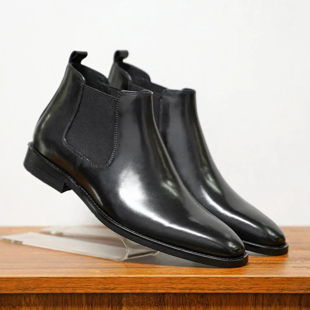 Botas Chelsea de piel Percival