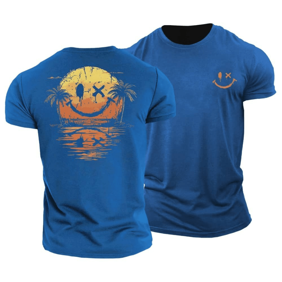 Camisa de verano Smiley