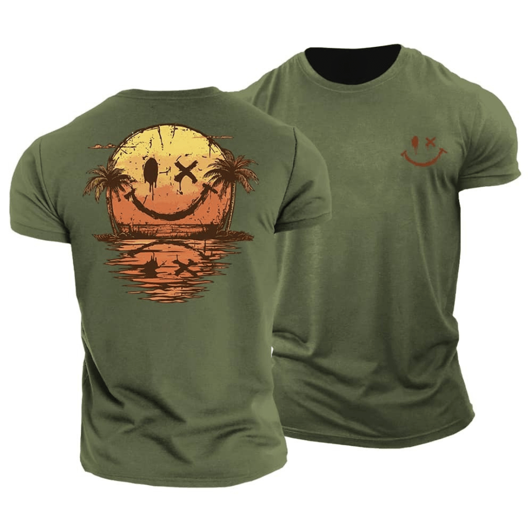 Camisa de verano Smiley