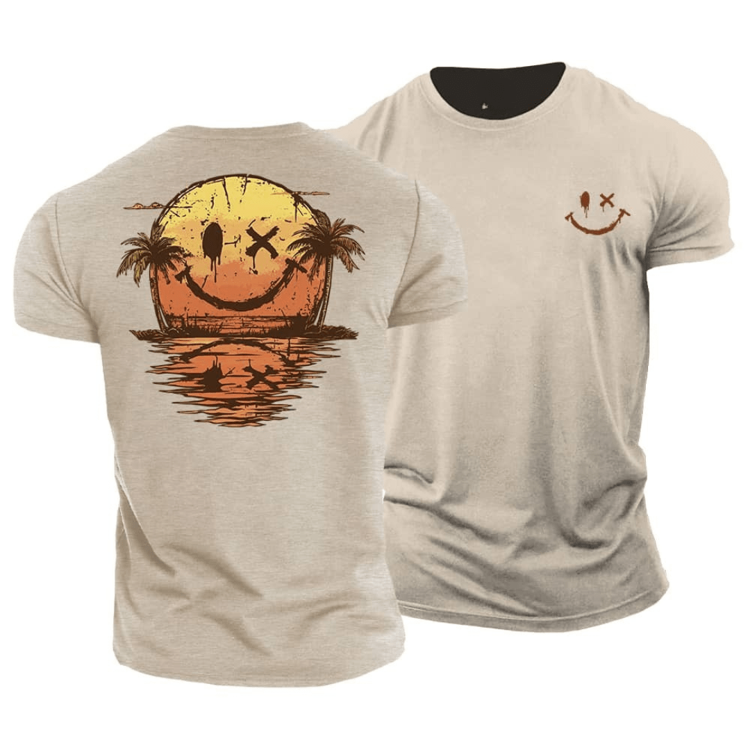 Camisa de verano Smiley