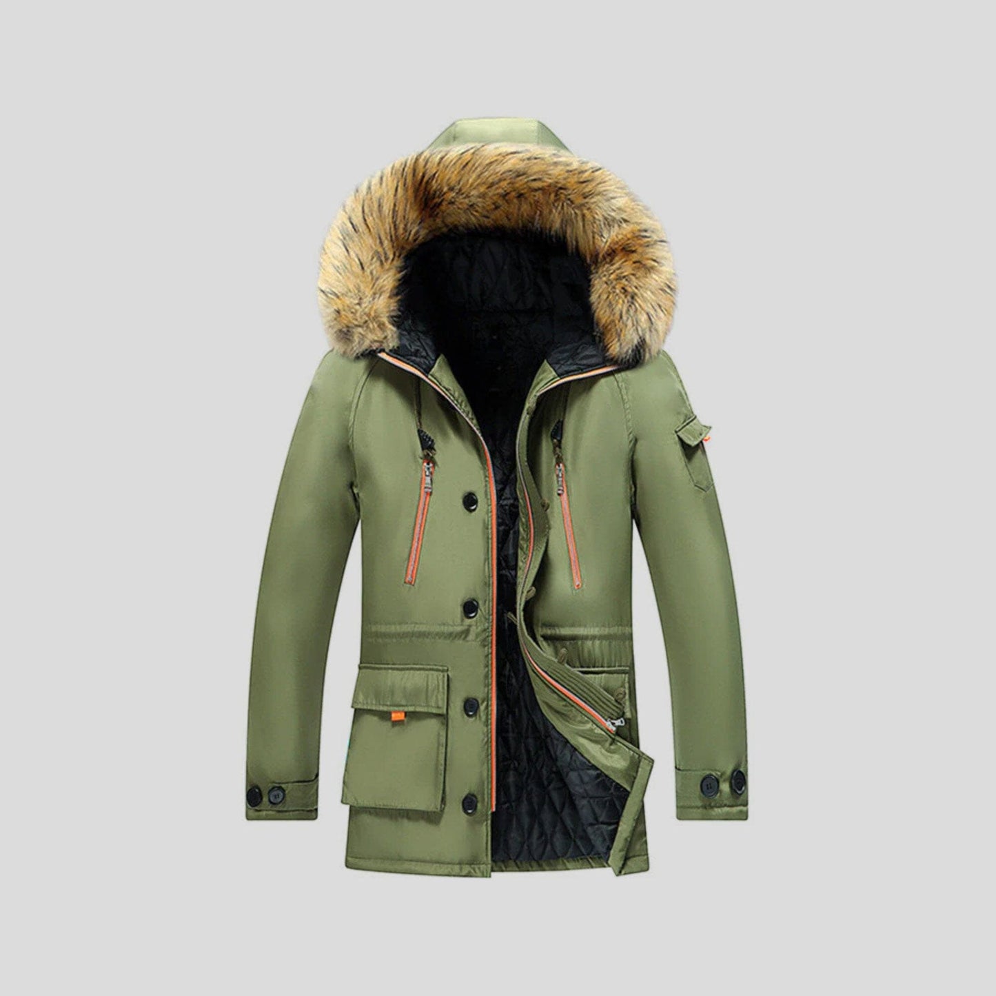 Elegante chaqueta parka