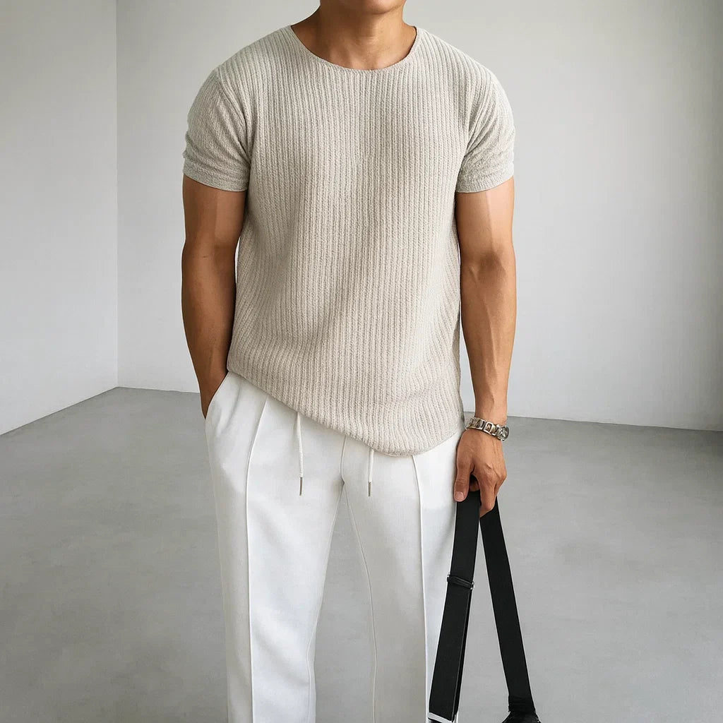 Camiseta elegante de punto