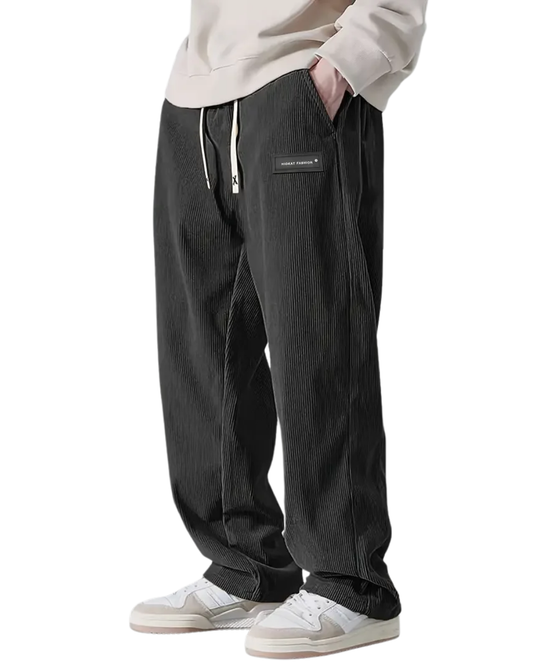 Pantalones informales de pana