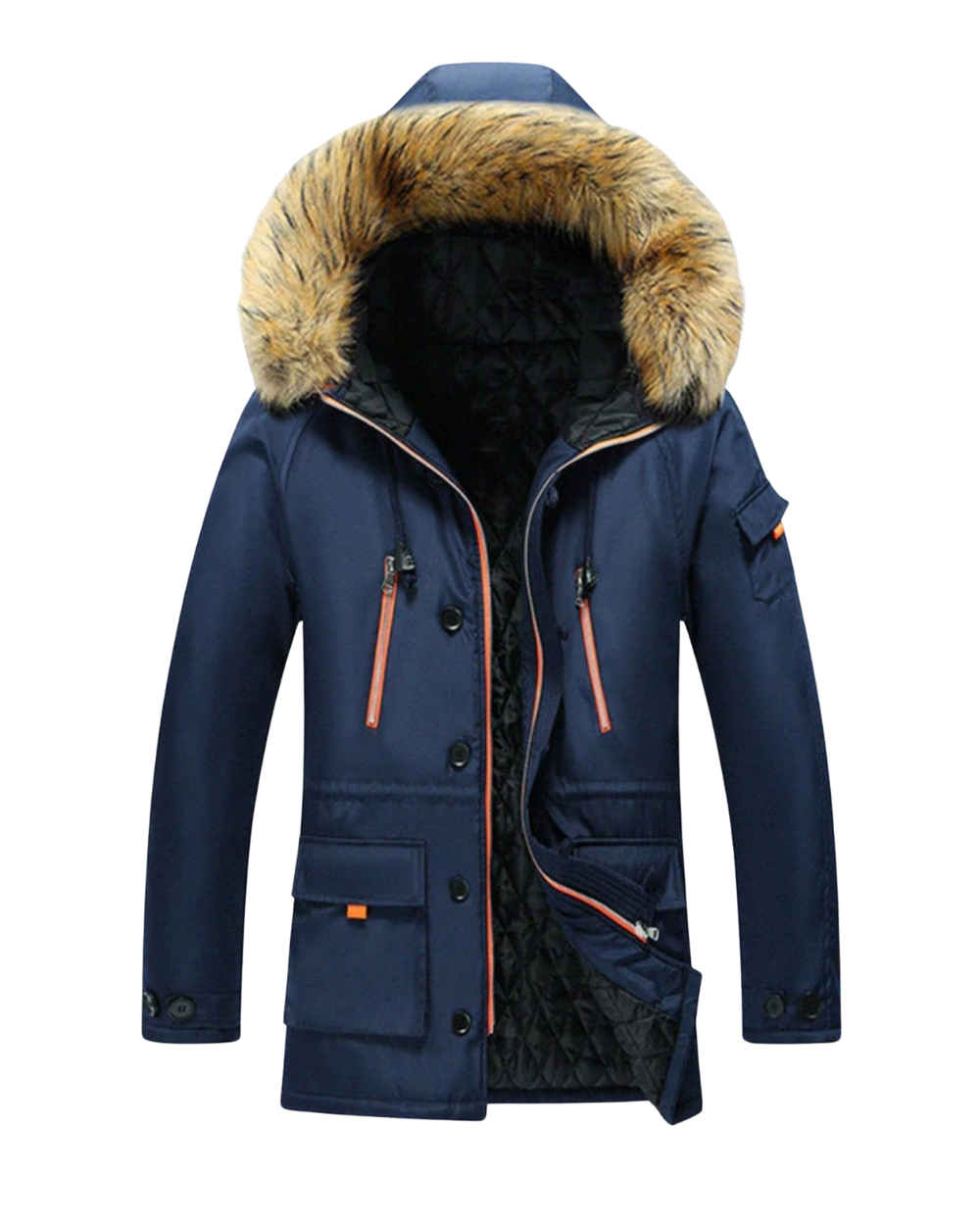 Elegante chaqueta parka