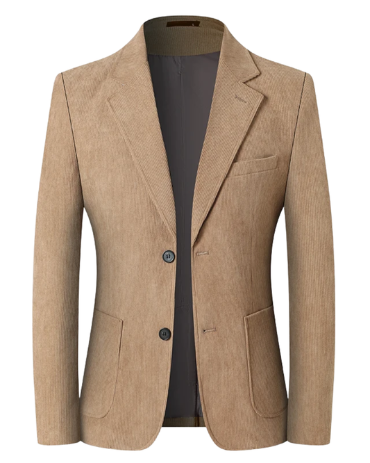 Elegante blazer de pana