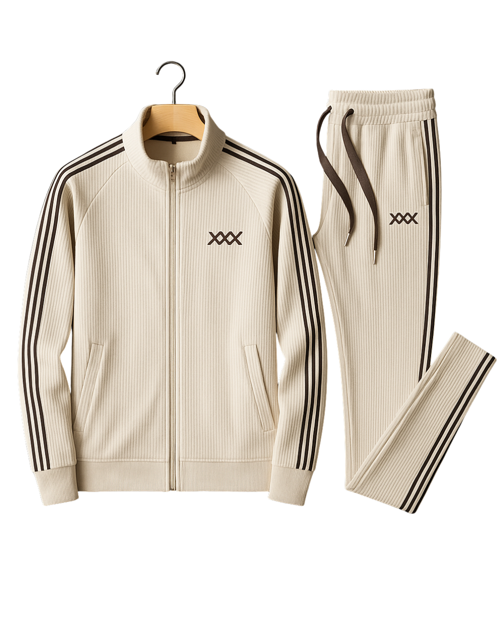 Elegante conjunto de algodón para hombre