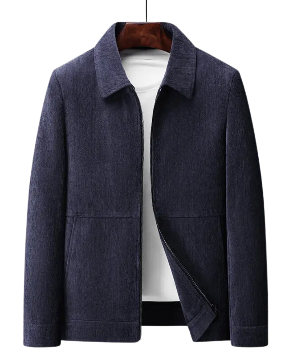 Elegante chaqueta tejida