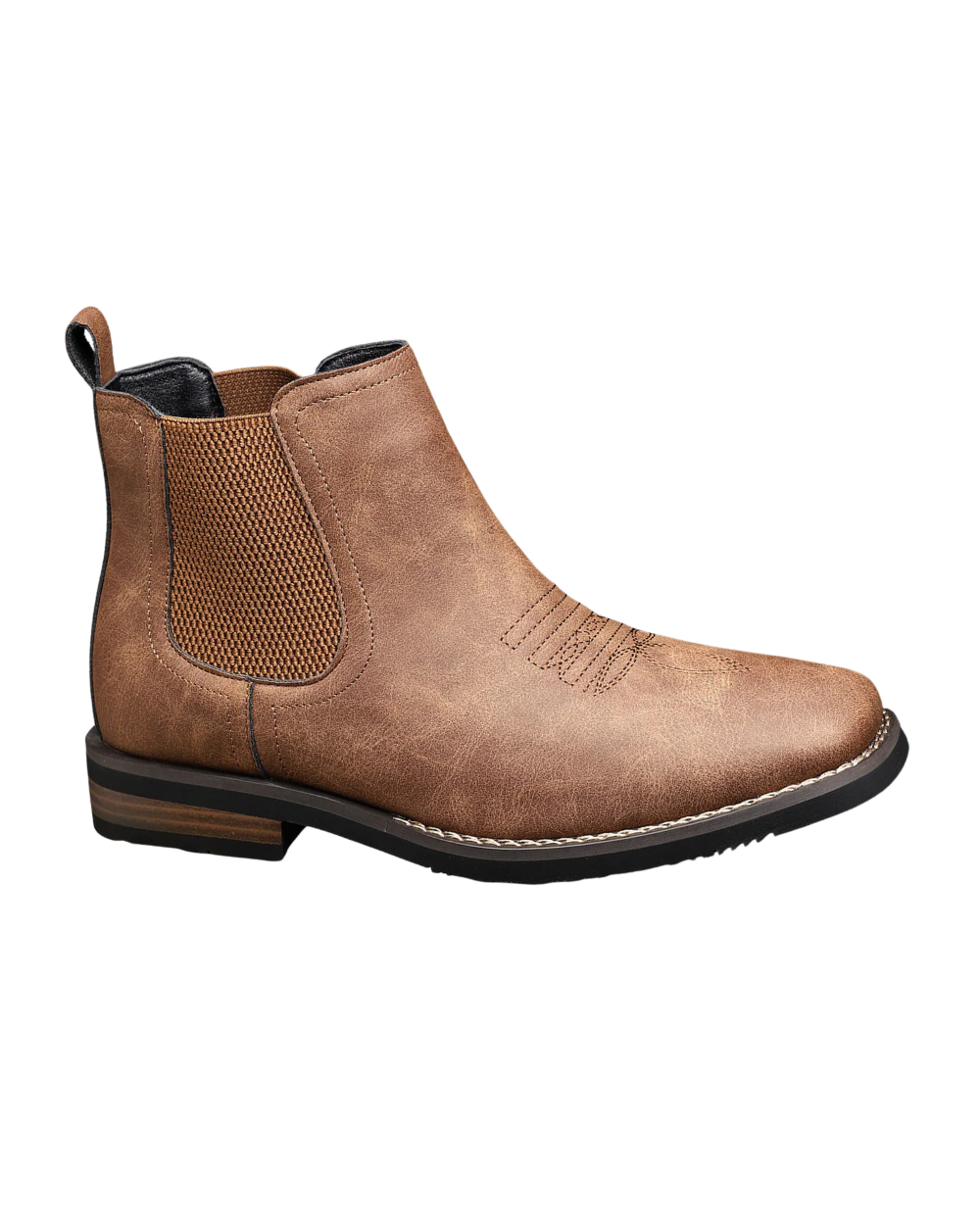 Elegantes botas de piel para hombre
