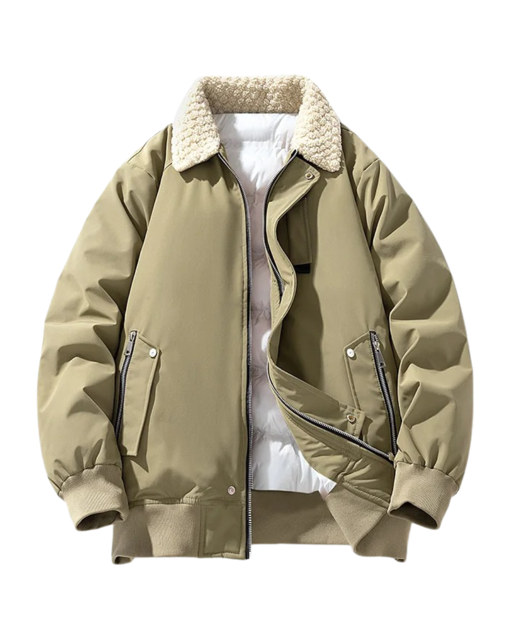 Chaqueta bomber cálida